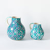 Decoro Al Mano - Small Jug - Floral Teal