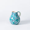 Decoro Al Mano - Small Jug - Floral Teal