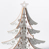 Scenic Light - Small Snowflakes and Stars Christmas Tree