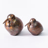 Aluminium Artwares - Large Quail - Burnt Copper