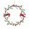 Robin Red Breast - Large Wreath and Robins