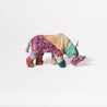 Pastel Rascals - Small Standing Rhinoceros