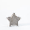 Scratched Christmas - Small Outlined Star - Grey