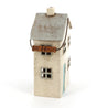 Moby Dick - Large Beige Grey Cottage Handled Lantern