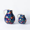 Decoro Al Mano - Large Jug - Floral Cobalt