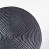 Black and White - Giant Round Ridged Dish