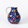 Decoro Al Mano - Large Jug - Floral Cobalt