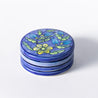 Decoro Al Mano - Set of Four Coasters - Floral Blue