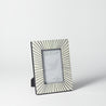 Black and White - Small Photoframe - Sunburst