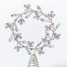 Indian Christmas - Garland Tree Topper - Silver