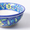 Decoro Al Mano - Large Round Bowl - Floral Blue