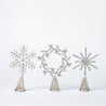 Indian Christmas - Garland Tree Topper - Silver