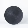 Black and White - Giant Round Ridged Dish