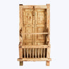 One of a kind - Decorative Wooden Door with Frame